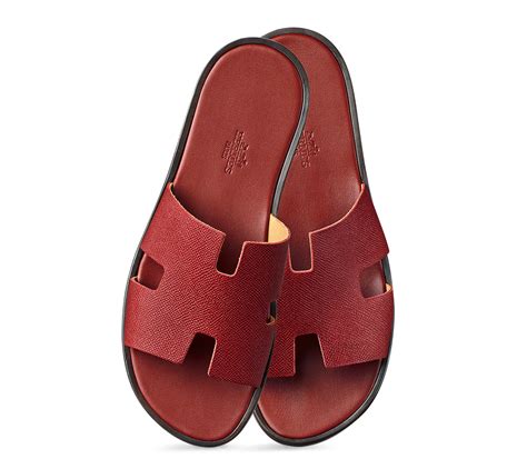 red hermes sandals|hermes sandals for men.